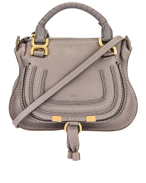 chloe mini marcie double carry bag|chloé mini marcie saddle bag.